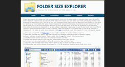 Desktop Screenshot of folder-size-explorer.com