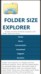 Mobile Screenshot of folder-size-explorer.com